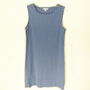 NY&C Sleeveless Geometric Shift Dress